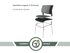 Game Stacking Chair - Upholstered Seat