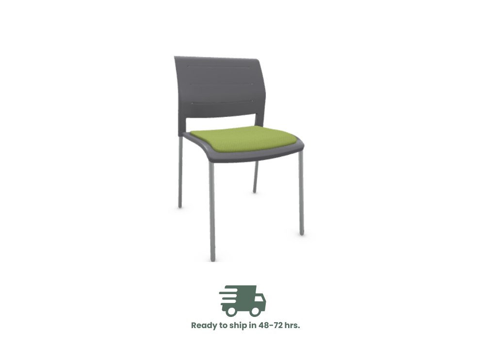 Game Stacking Chair - Upholstered Seat
