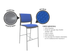 Game Barstool - Fully Upholstered