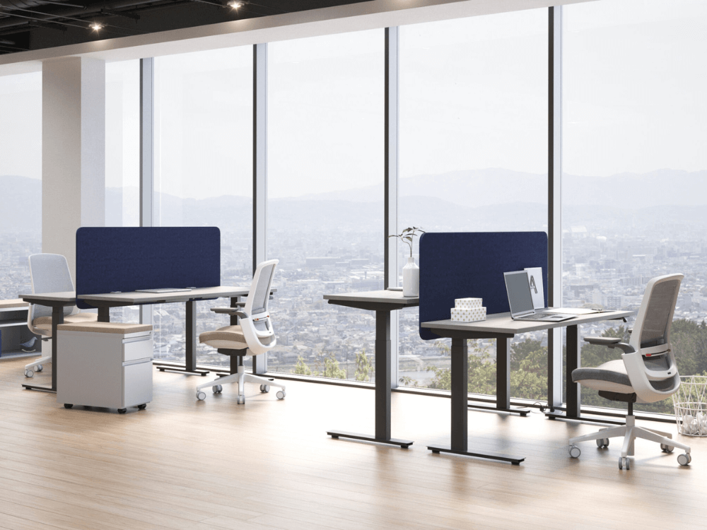 Kinetic S2 Standing Desk - Black Frame