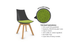 Luna Scoop Guest Chair - Black