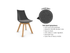 Luna Scoop Guest Chair - Black
