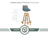 Luna White Barstool