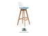 Luna White Barstool