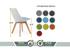 Luna Scoop Guest Chair - White