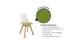 Luna Scoop Guest Chair - White