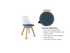 Luna Scoop Guest Chair - White