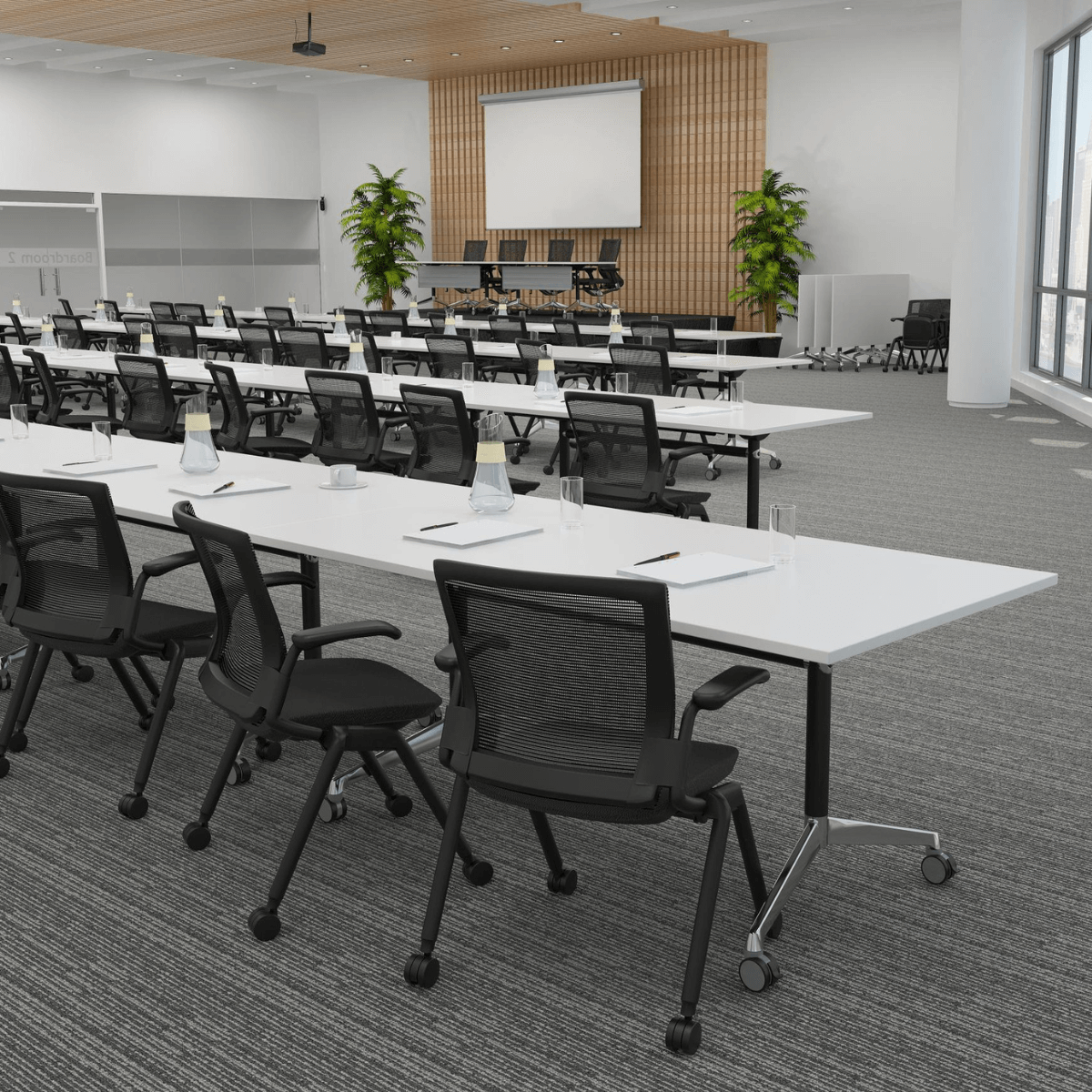 Modulus Flip Top Training Table