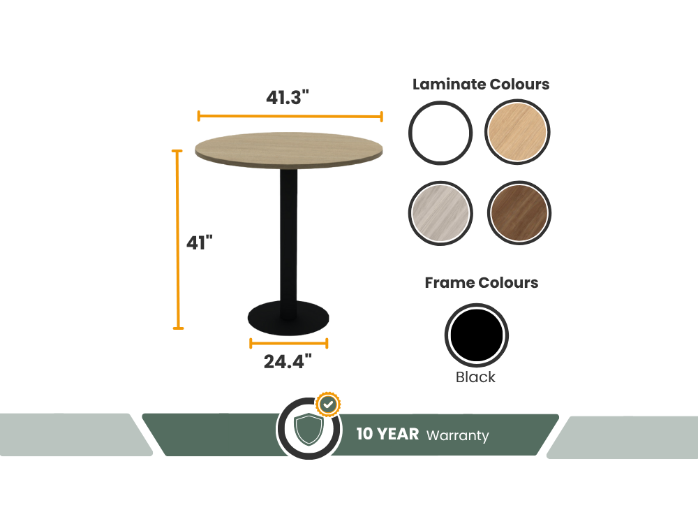 Motion 42" Round Bistro Table