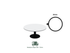 Motion 42" Round Coffee Table