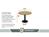 Motion 42" Round Meeting Table