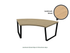 Motion Curved Coffee Table