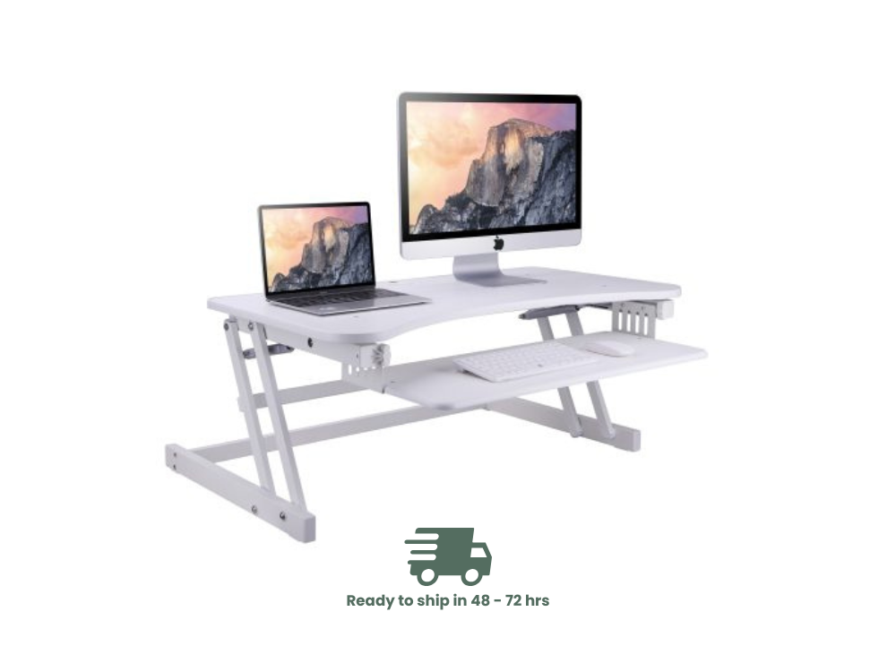 Rocelco DADRW - Sit Stand Desk Riser