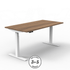 UpCentric 2LV Standing Desk - White