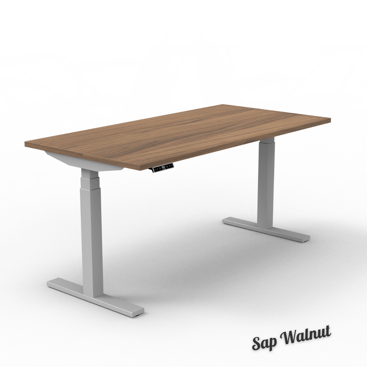 UpCentric 2LV Standing Desk - Silver