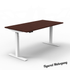 UpCentric 2LV Standing Desk - White