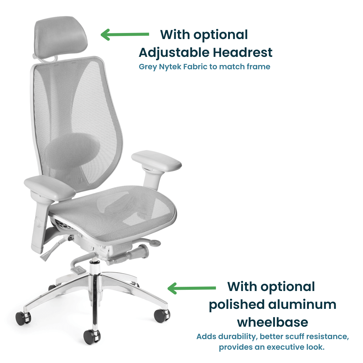 tCentric Hybrid Chair - Mesh Seat & Back
